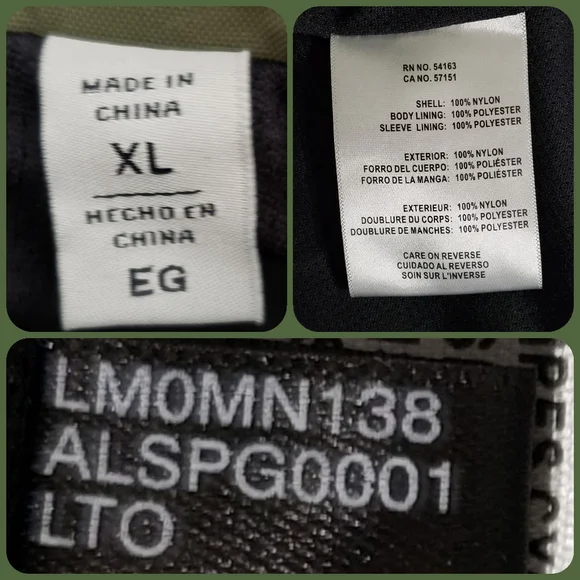 Levi's Jacket, water-resistant, fully lined. Unisex, EUC! - Picture 6 of 15